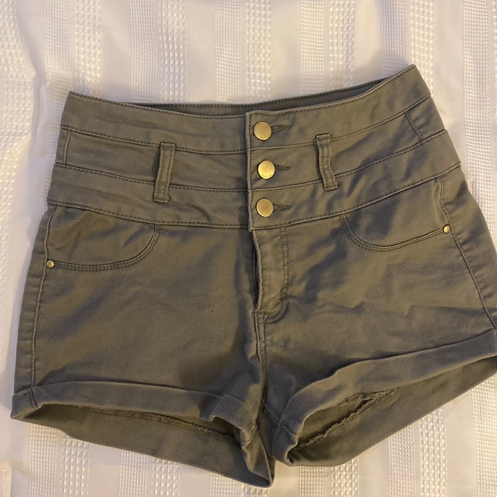 High waisted shorts